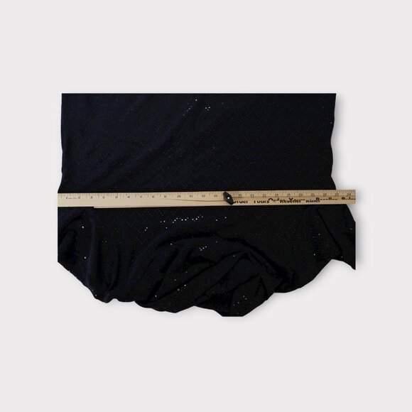 NWT Lane Bryant Sweater Plus Size 14/16 Cowl Neck Blue Sequins Stretch Pullover - Picture 16 of 16